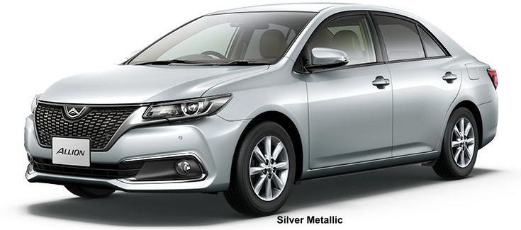 New Toyota Allion body color: SILVER METALLIC