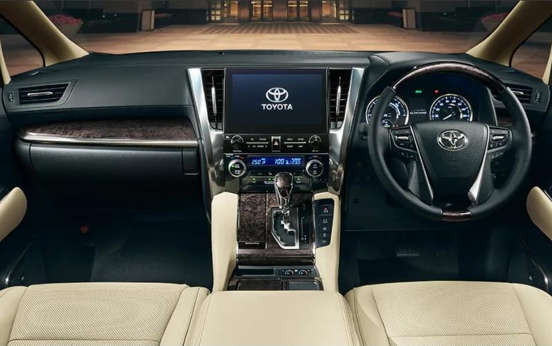 New Toyota Alphard Executive Lounge photo: Cockpit view image