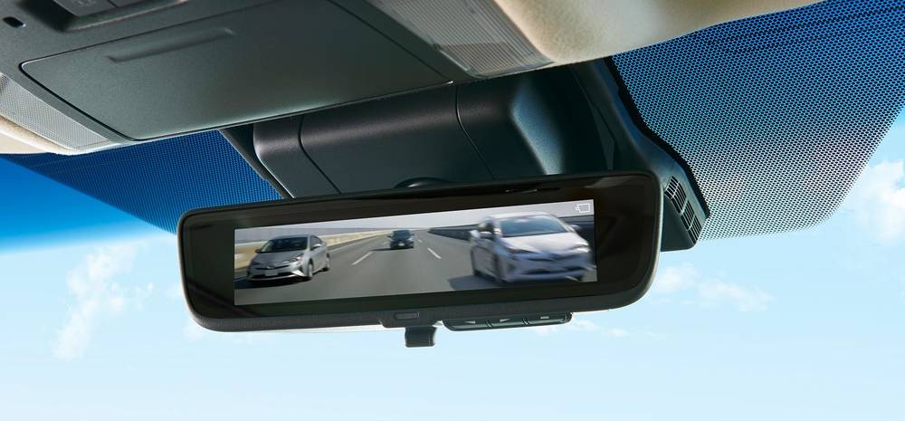 New Toyota Alphard Executive Lounge: Digital Inner Mirror