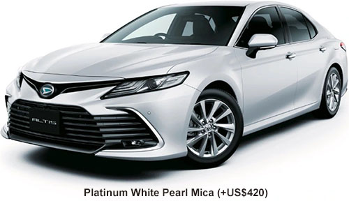 Platinum White Pearl Mica (+US$420)