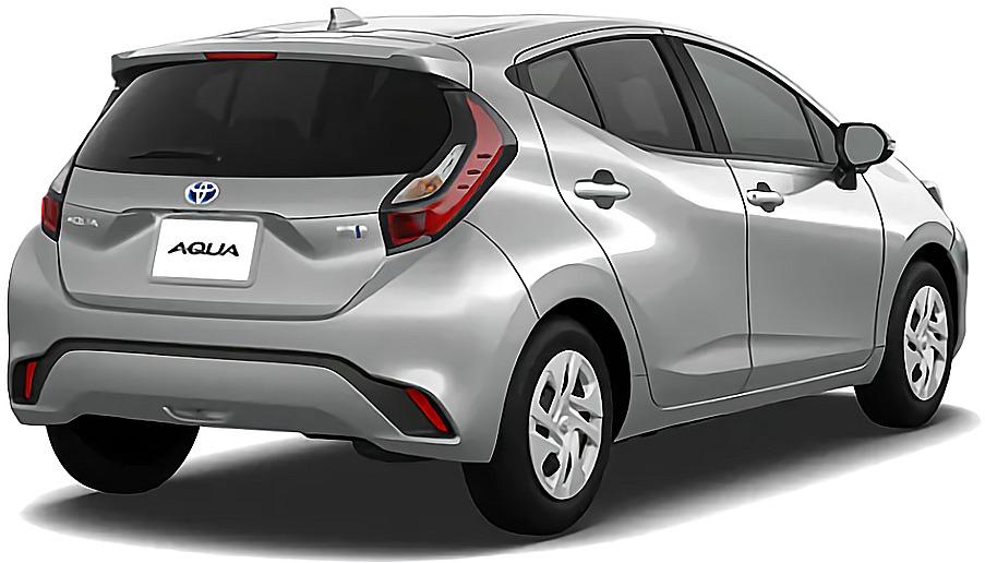 New Toyota Aqua photo: Rear view image