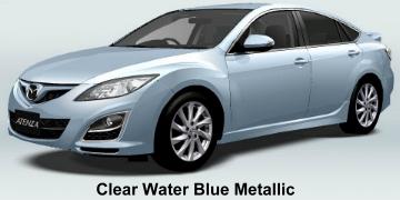 Clear Water Blue Metallic