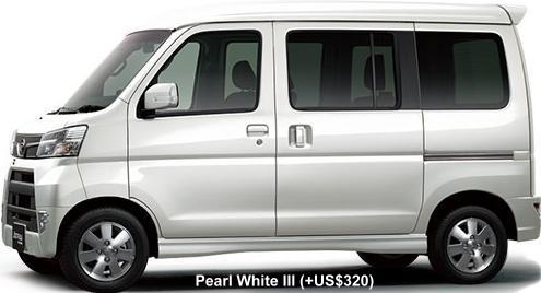 New Daihatsu Atrai Wagon body color: PEARL WHITE III (option color +US$320)