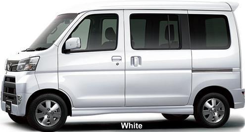 New Daihatsu Atrai Wagon body color: WHITE