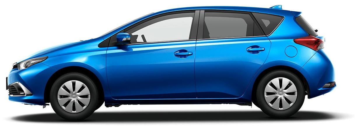 New Toyota Auris Picture: side view