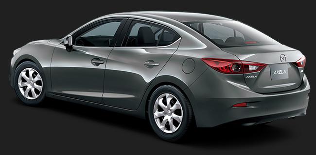 New Mazda Axela Sedan photo: Rear view (Back view)
