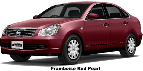 Nissan Sylphy - Framboise Red Pearl