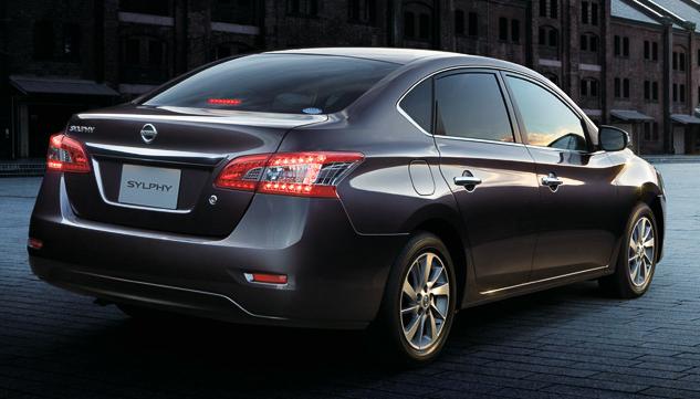 New Nissan Sylphy photo: Back view