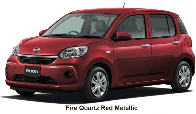 Daihatsu Boon Color: Fire Quartz Red Metallic