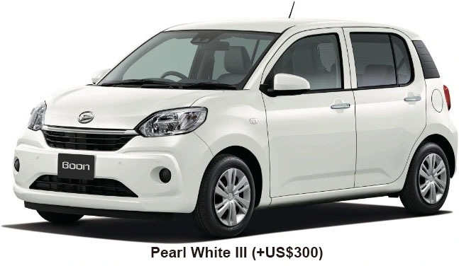 Daihatsu Boon Color: Pearl White