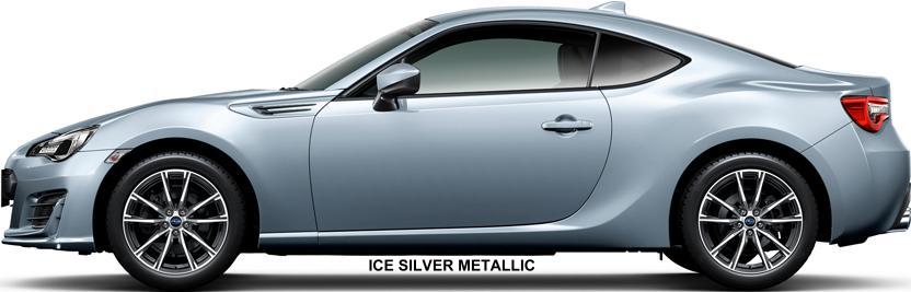 New Subaru BRZ body color: Ice Silver Metallic