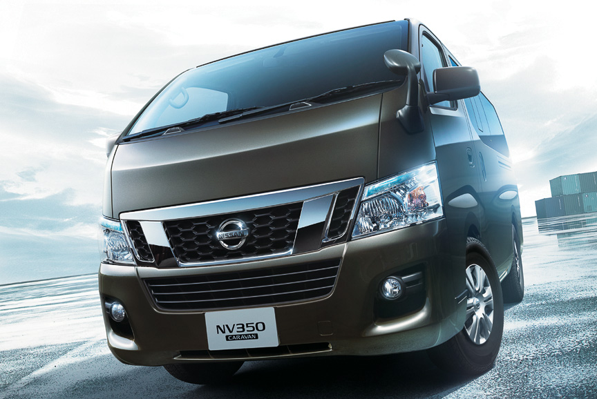 New Nissan NV350 Caravan Wagon photo: Front view