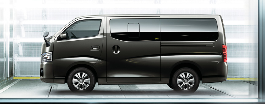 New Nissan NV350 Caravan Van photo: Side view