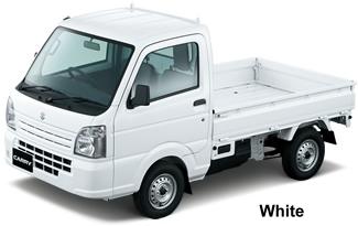 New Suzuki Carry Truck body color: WHITE