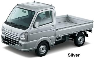 New Suzuki Carry Truck body color: SILVER