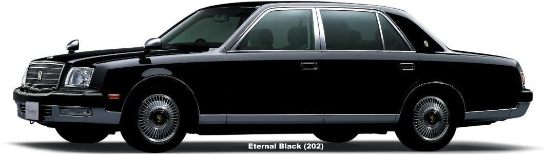 New Toyota Century Body color: Eternal Black