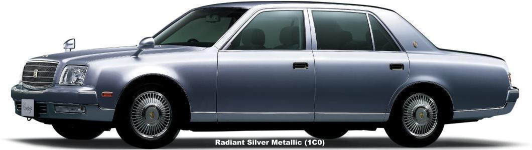 New Toyota Century Body color: Radiant Silver Metallic