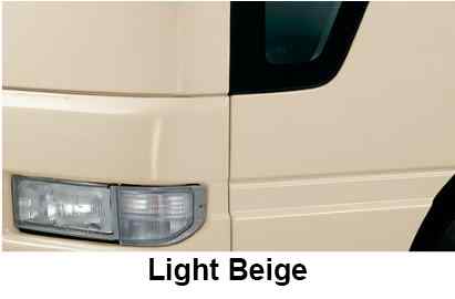 Nissan Civilian Bus Color: Light Beige