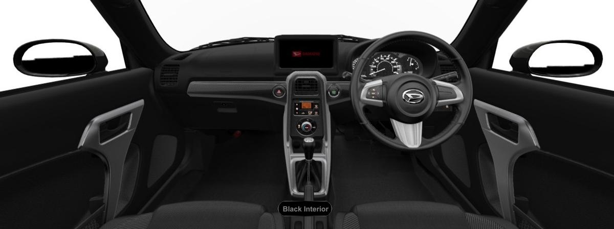 New Daihatsu Copen Robe picture: Cockpit view (Black)