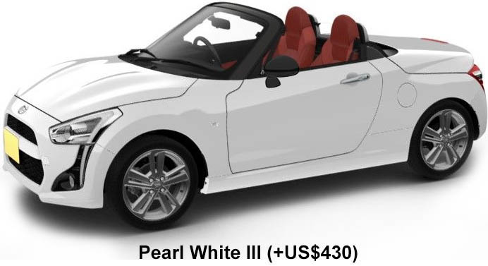 Daihatsu Copen Robe Color: Pearl White lll