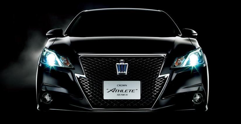 NEW TOYOTA CROWN ATHLETE - FRONT VIEW