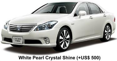 White Pearl Crystal Shine (+US$ 500)