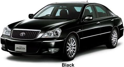 TOYOTA CROWN MAJESTA - COLOR - BLACK