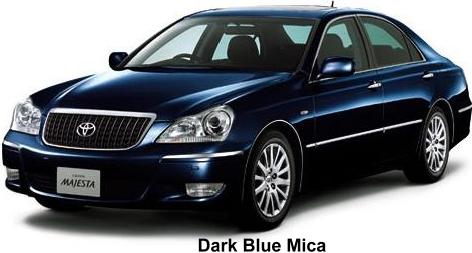 TOYOTA CROWN MAJESTA - COLOR - DARK BLUE MICA