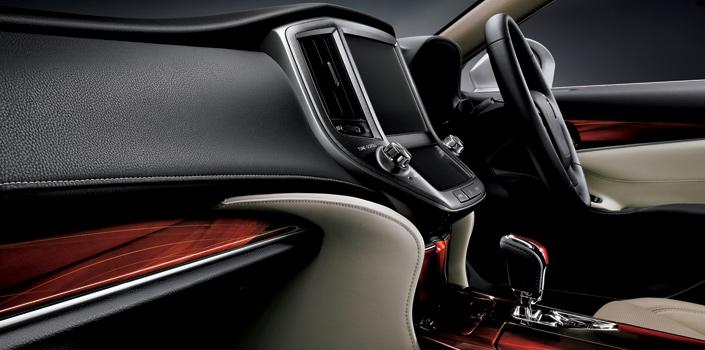 New Toyota Crown Royal Saloon Hybrid photo: Cockpit image