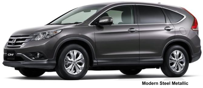 New Honda CRV body color: Modern Steel Metallic New Honda CRV body color: Modern Steel Metallic