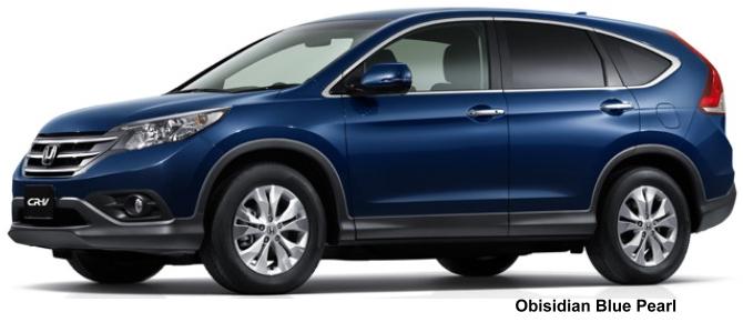 New Honda CRV body color: Obsidian Blue Pearl New Honda CRV body color: Obsidian Blue Pearl