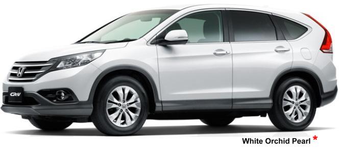 New Honda CRV body color: White Orchid Pearl (option color +US$ 500) New Honda CRV body color: White Orchid Pearl (option color +US$ 500)