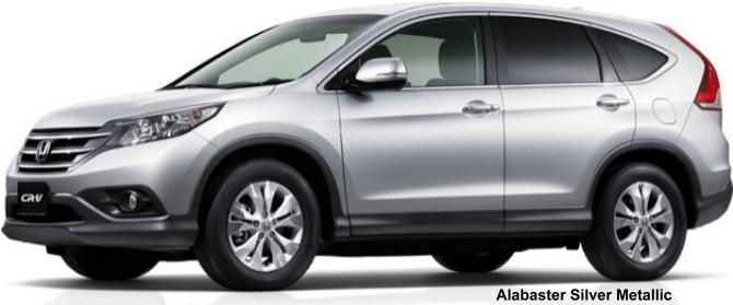 New Honda CRV body color: Alabaster Silver Metallic