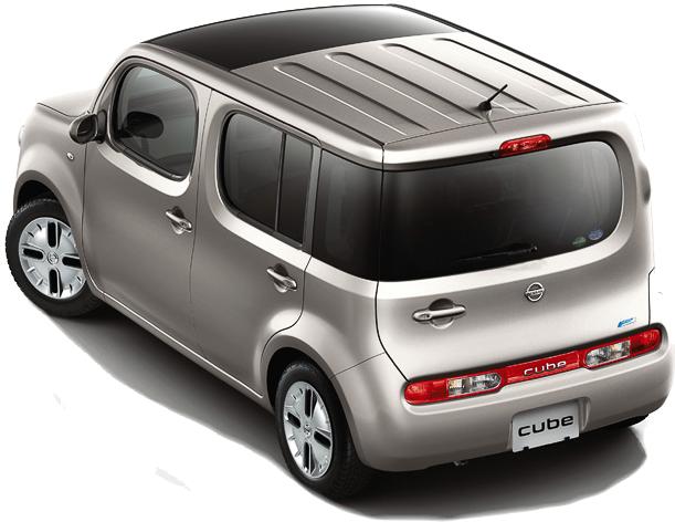 New Nissan Cube photo: Back view