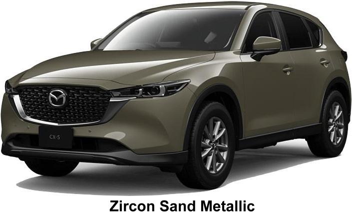New Mazda CX5 body color: ZIRCON SAND METALLIC