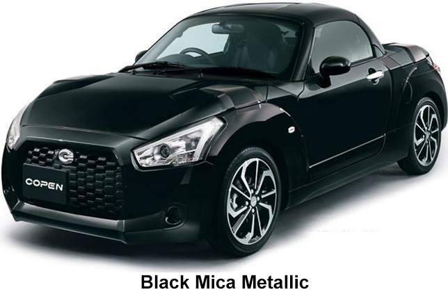 Daihatsu Copen X-Play Color: Black Mica Metallic