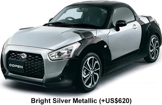 Daihatsu Copen X-Play Color: Bright Silver Metallic