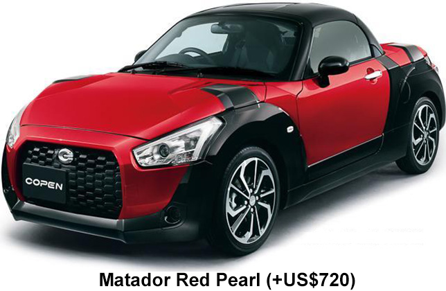 Daihatsu Copen X-Play Color: Matador Red Pearl