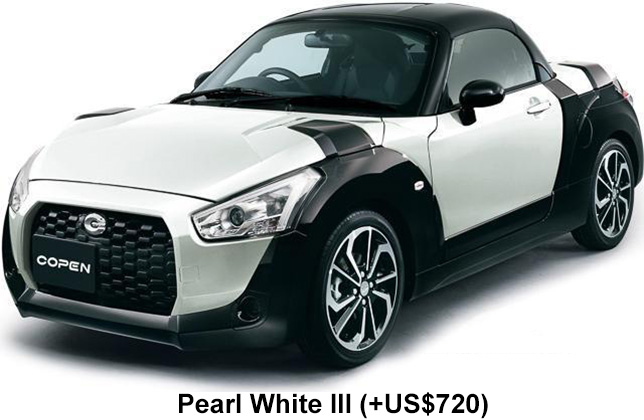 Daihatsu Copen X-Play Color: Pearl White lll