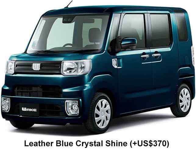 Daihatsu Wake Color: Leather Blue Crystal Shine