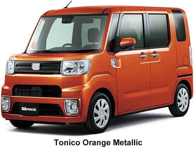 Daihatsu Wake Color: Tonico Orange Metallic