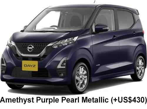 Nissan Days Highwaystar Color: Amethyst Purple Pearl Metallic