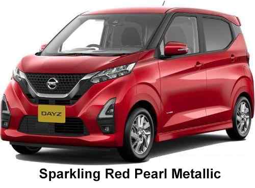 Nissan Days Highwaystar Color: Sparkling Red Pearl Metallic