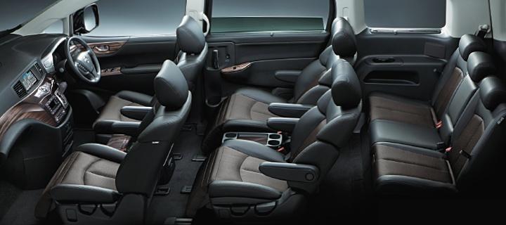 New Nissan Elgrand photo: Interior view