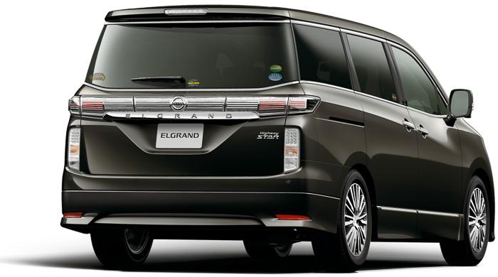 New Nissan Elgrand photo: Back view