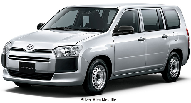 New Mazda Familia van body color: Silver Mica Metallic