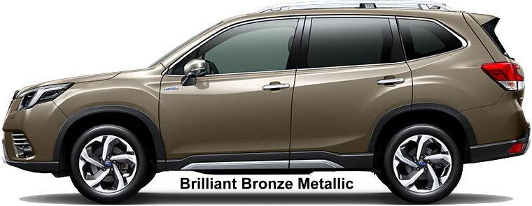 New Subaru Forester body color: Brilliant Bronze Metallic