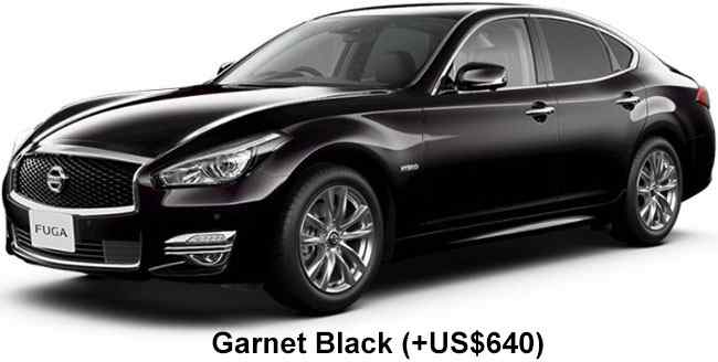Nissan Fuga Color: Garnet Black