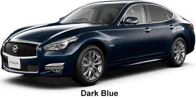 Nissan Fuga Hybrid Color: Dark Blue