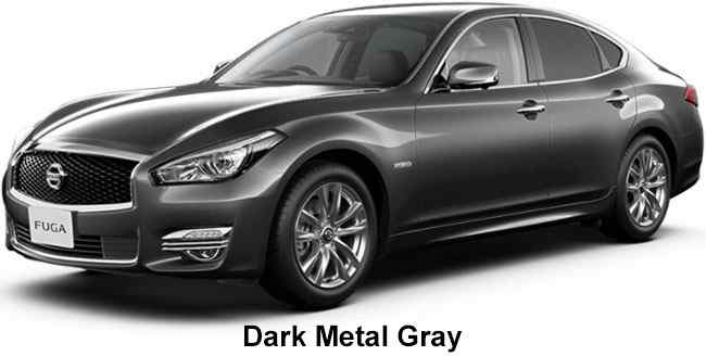 Nissan Fuga Hybrid Color: Dark Metal Gray